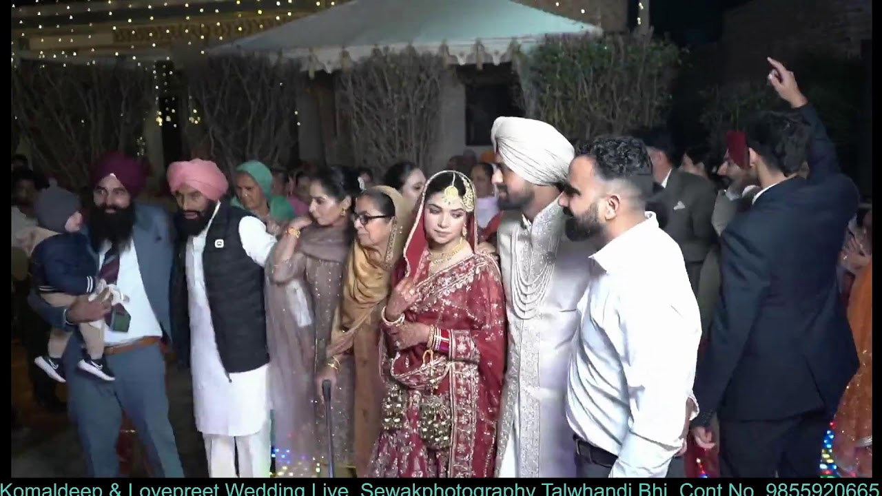 Komaldeep & Lovepreet Wedding Live