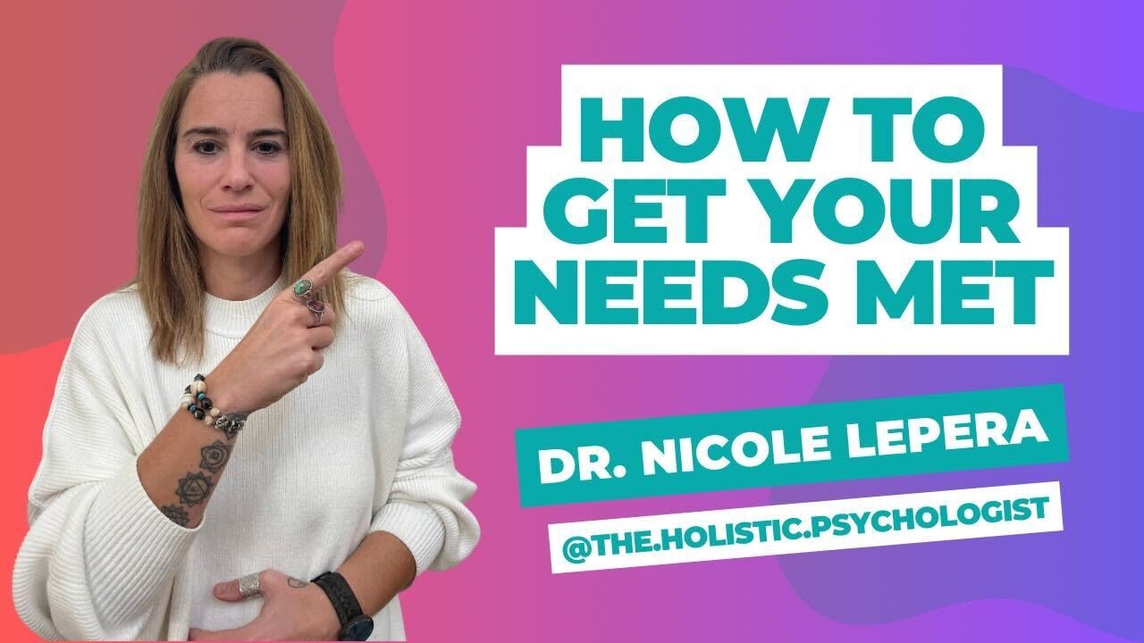 THIS is how your needs get met