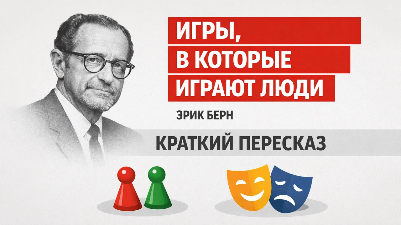 Игры, в которые играют люди — краткий пересказ книги Эрика Берна