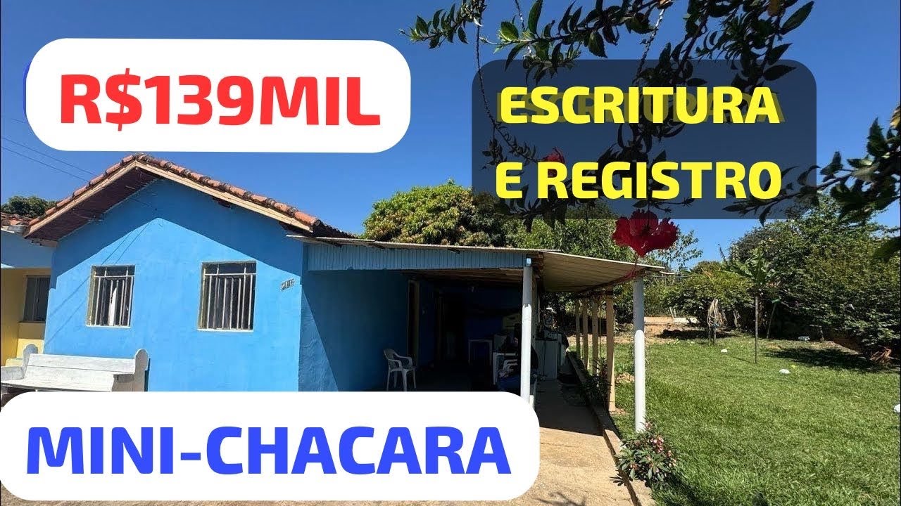 *vendida*CHACRINHA BARATA BAIRRO TURAL EM IBAITI-PR R$139MIL