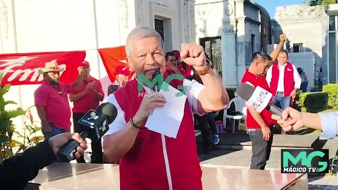 “Schafik está viendo el resurgir del Frente. Vamos a ir a las elecciones con fuerza”, afirmó
