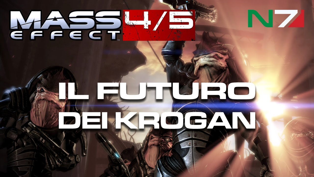Il futuro dei krogan dopo Mass Effect 3