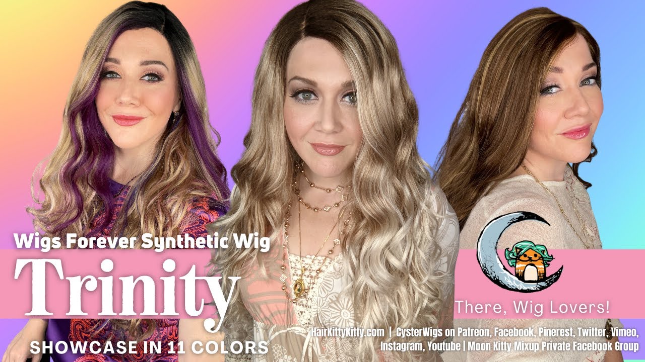 30 inch Princess Mermaid Hair: Trinity by Wigs Forever | 11 Wig Colors | HairKittyKitty | CysterWigs
