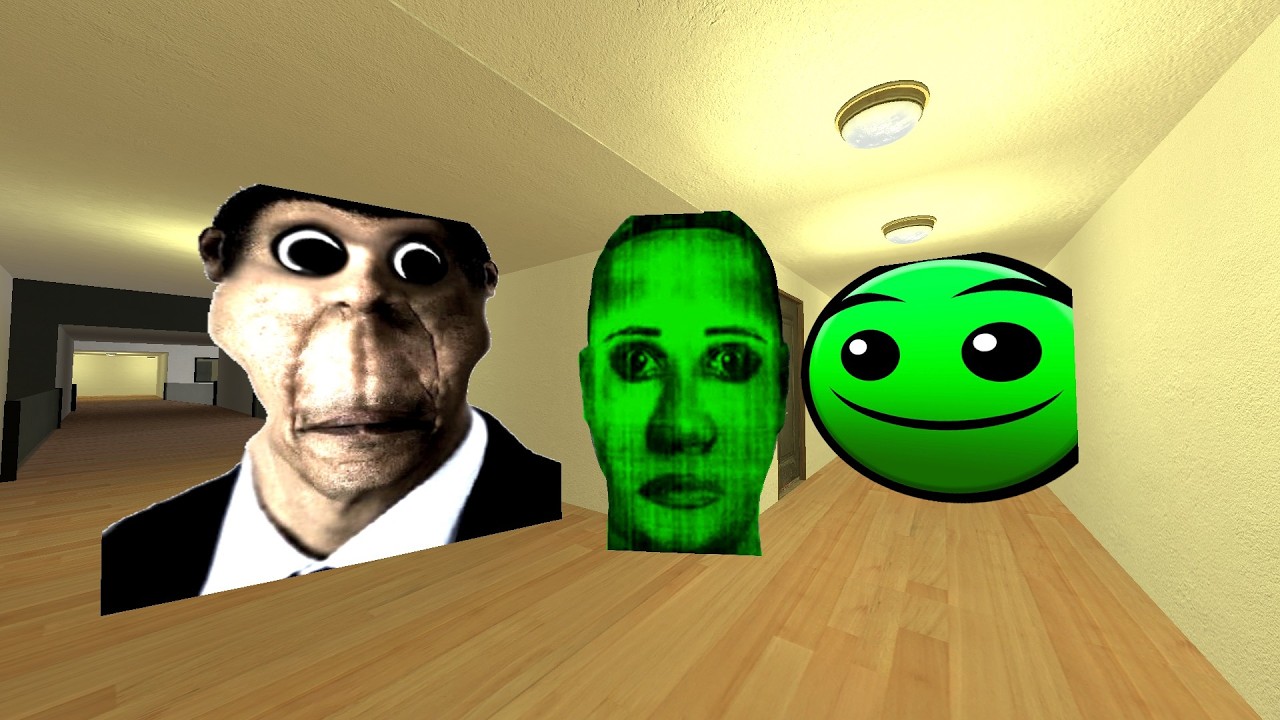 MY NAME IS SELENEGREEN FIRE IN THE HOLE WHITEOBUNGA IN LIMINAL HOTEL GMOD #panicgmod #gmod #nextbots