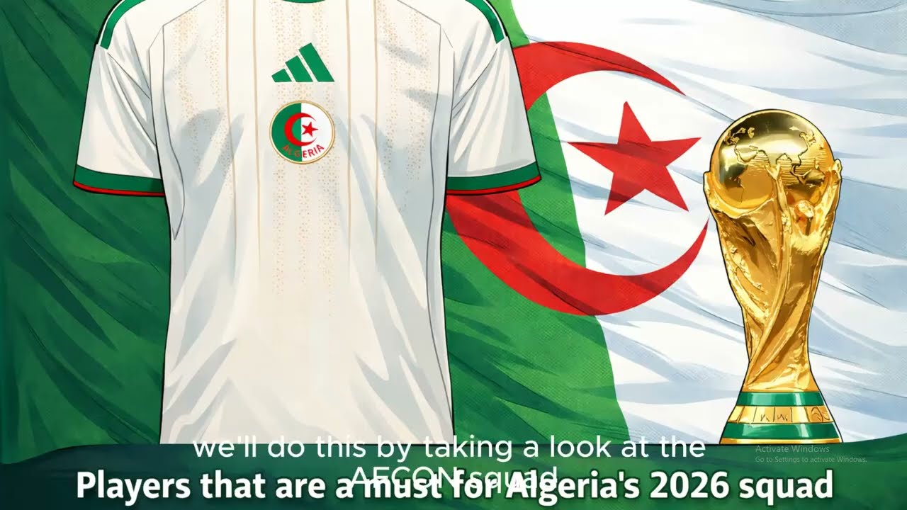 Players That Are A Must For Algeria In The 2026 World Cup