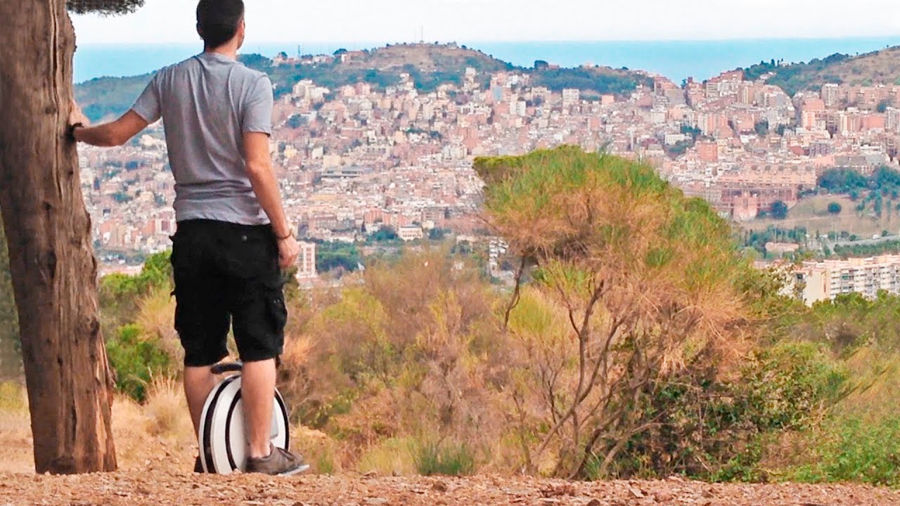 Subida al monte en Monociclo Ninebot One