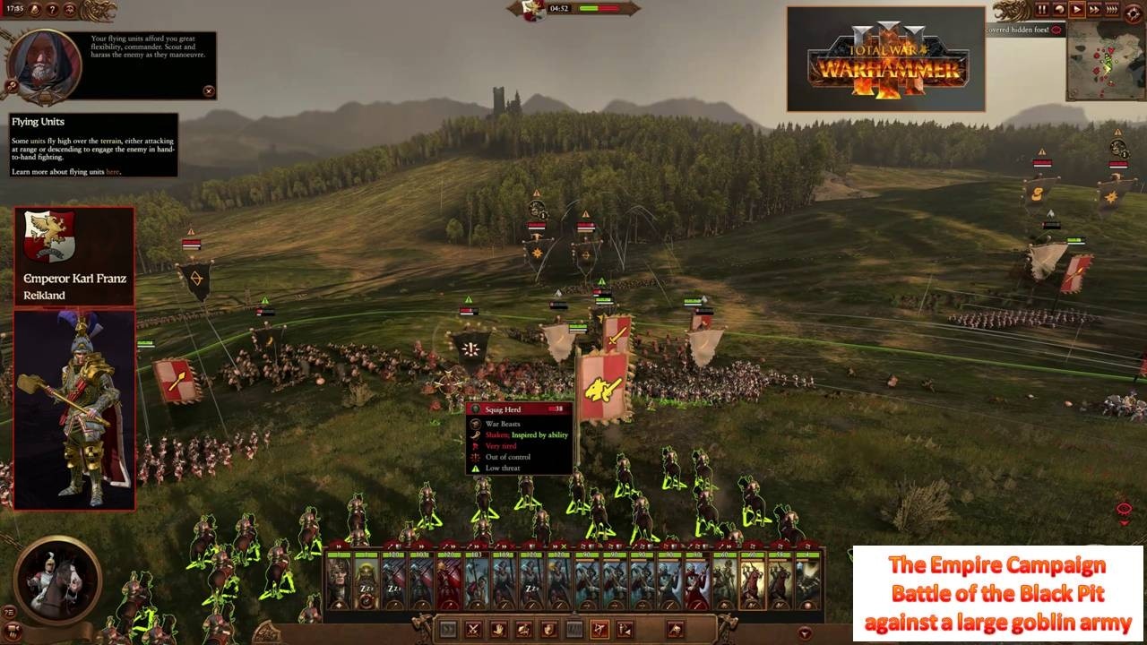 [*/\*] Total War Warhammer III - The Empire Campaign - Battle of the Black Pit defended by Greebitz