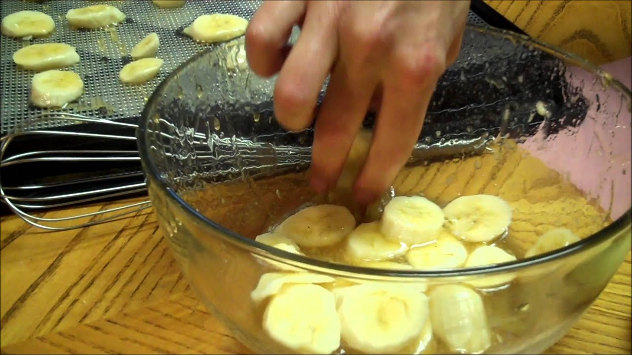 Dehydrated Honey Bananna Chips