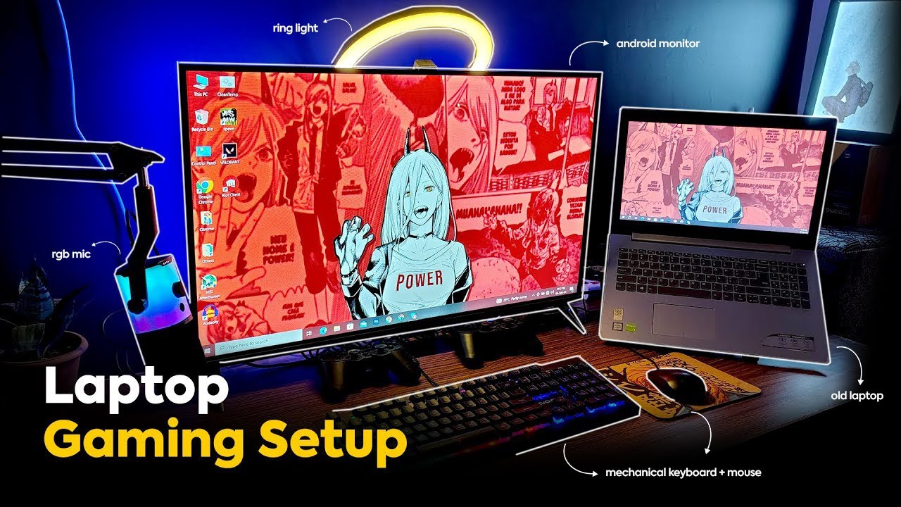 Building The DREAM Laptop Gaming Setup 👾💻