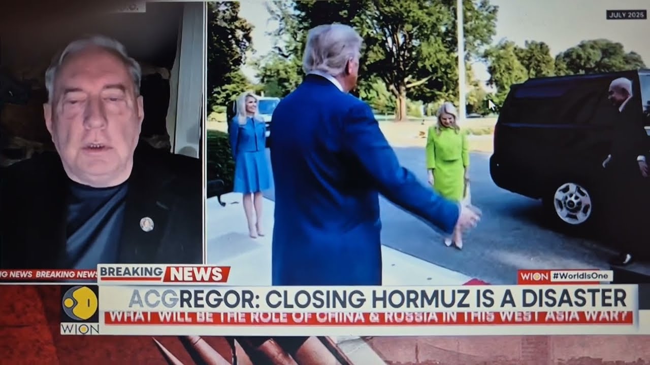 Americko-íránská válka: Douglas MacGregor říká, že USA a Trumpa vtáhl do války s Íránem Netanjahu...