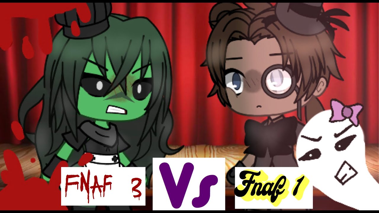 Fnaf 3 vs Fnaf 1 group singing battle gacha life |Gacha_Mars|