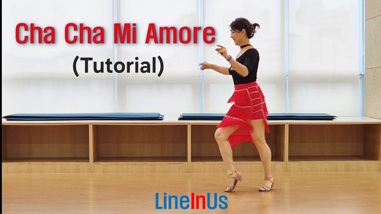 [초급설명] Cha Cha Mi Amore Line Dance (Tutorial) [Lineinus]