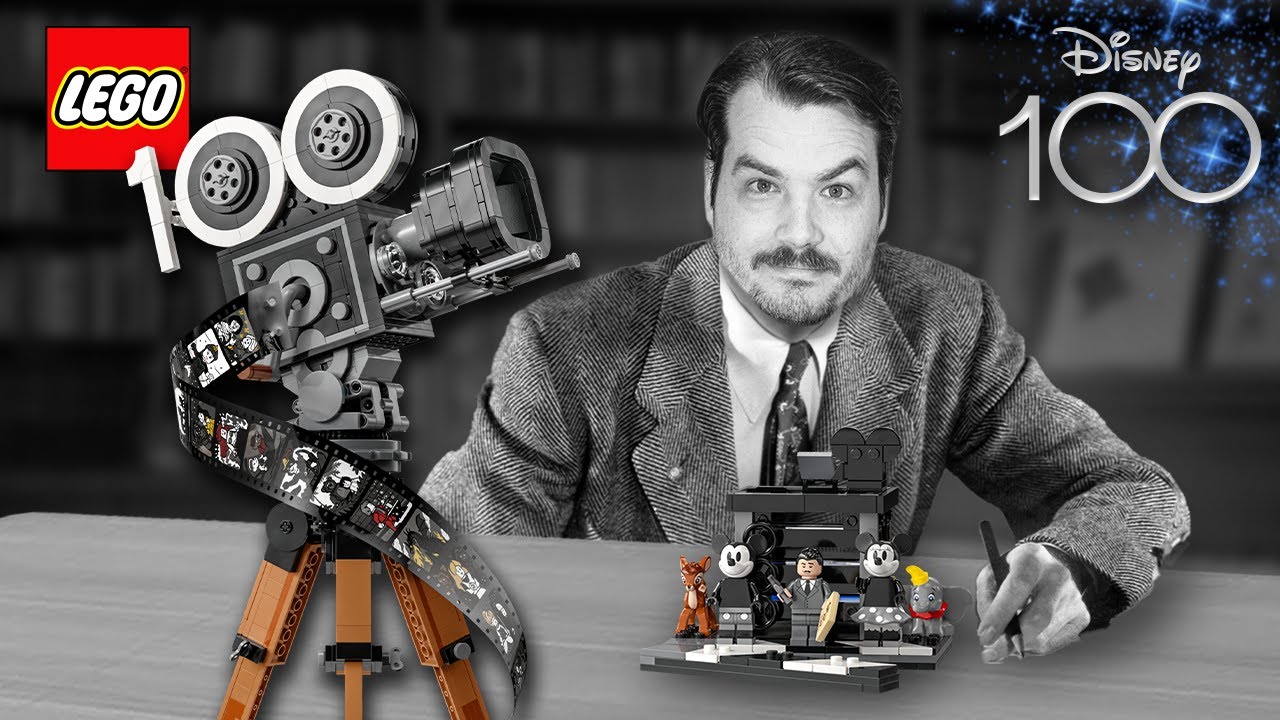 I Bought This Whole Set For One Minifigure - LEGO Walt Disney Tribute Camera Review