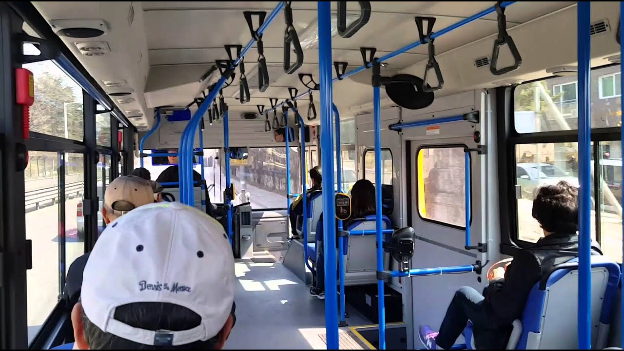대우버스 NEW BS090 Diesel Engine Sound  (HD)