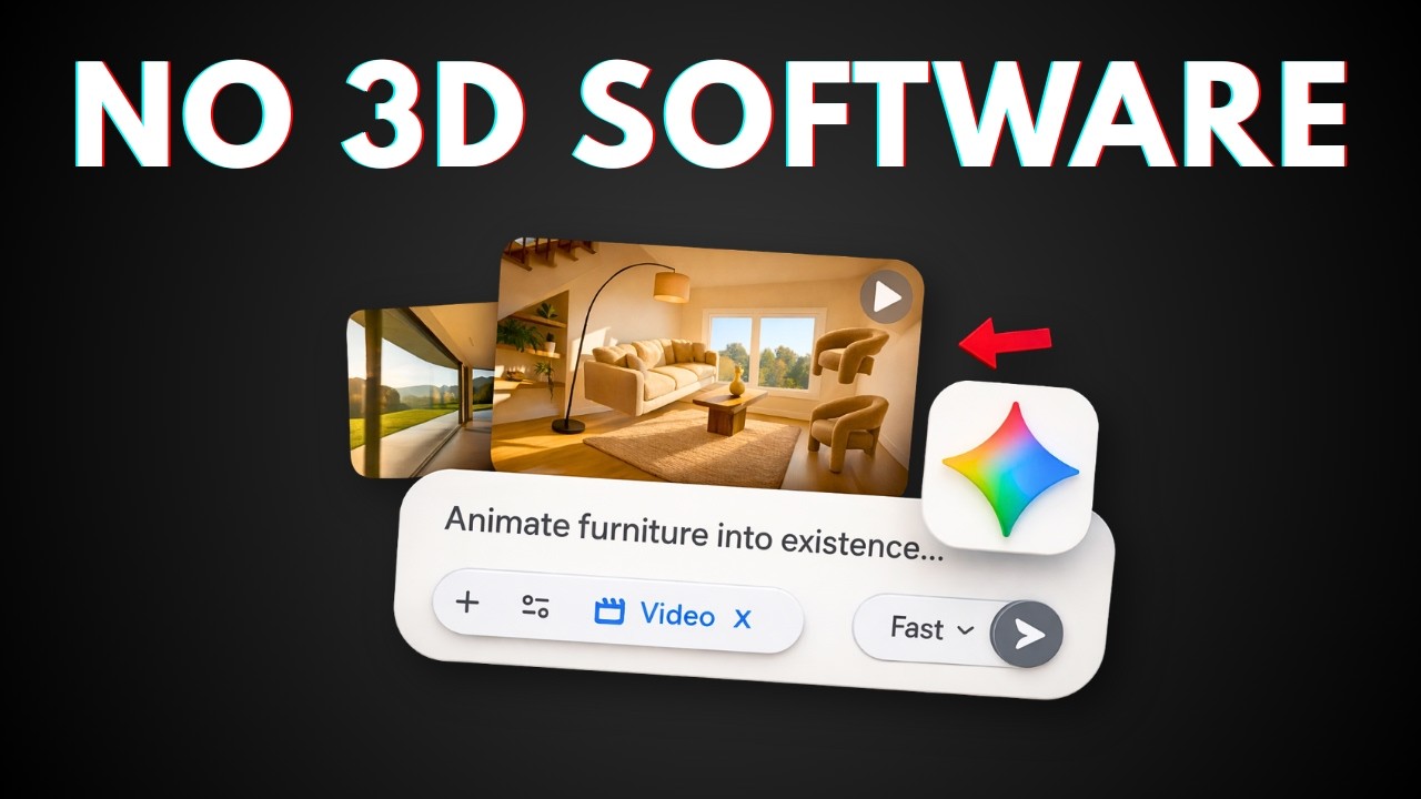 How to Create SUPERB Real Estate Furniture Popping Up Animation with AI