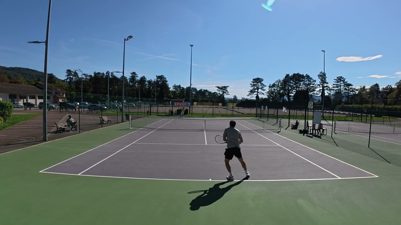 4ème Tour du Tournoi d'Automne du TC Bourg-en-Bresse contre Bastien 15/4