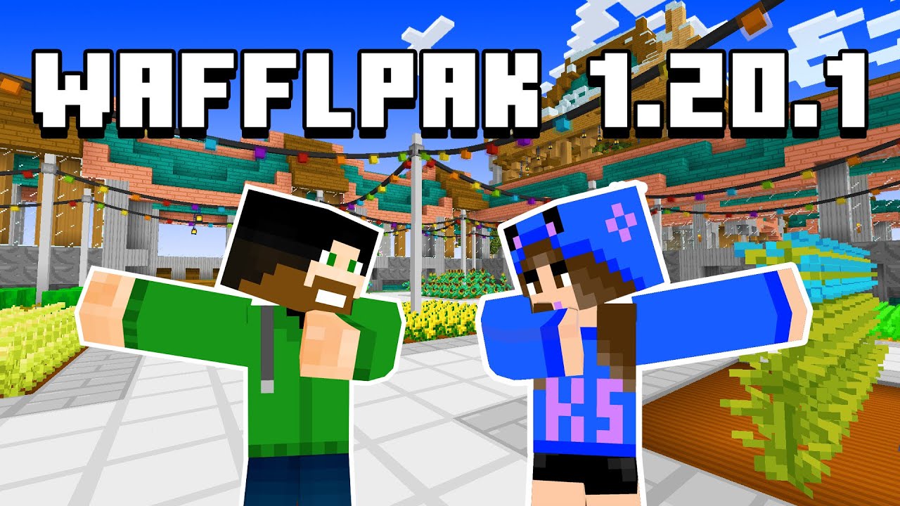 WafflPak & WolfPak + 1.20.1 Resource Pack Review