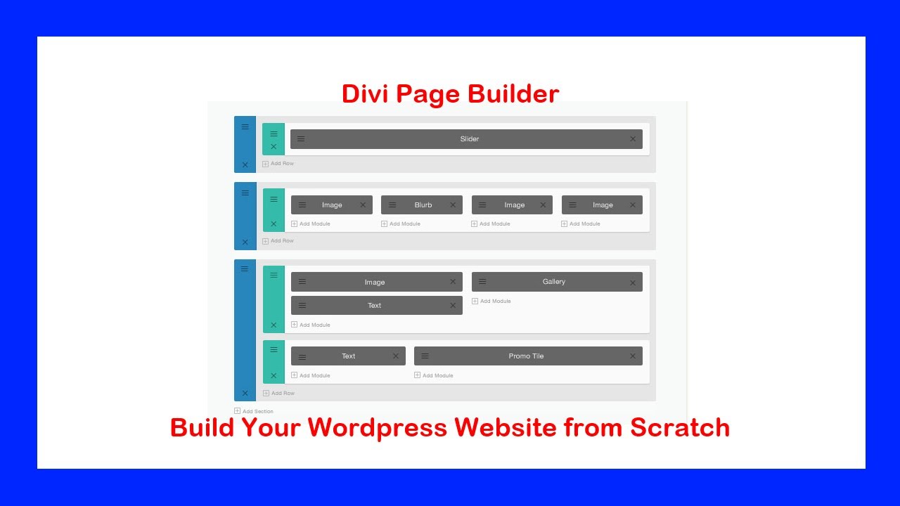 How to Build a Wordpress Website from Scratch with the Divi Builder - tutorial