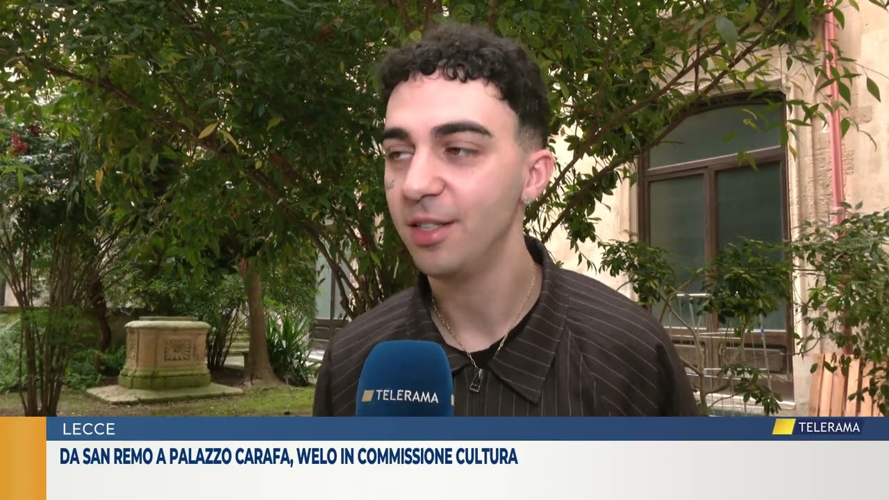 Da San Remo a Palazzo Carafa, Welo in Commissione Cultura