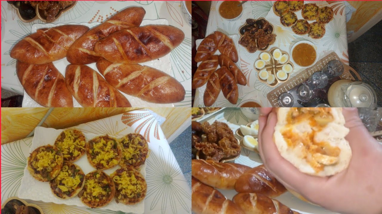 الذ ميني باكيط بحشوة رائعة🥖مع حريرة مغربية 