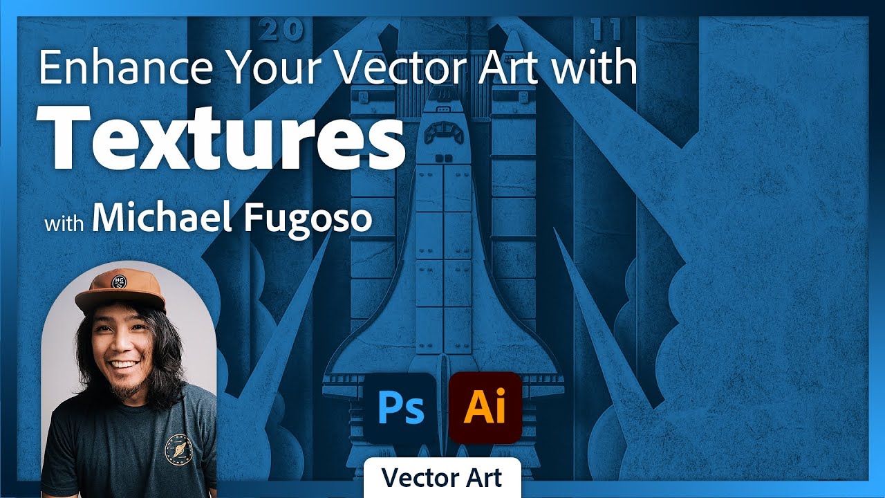 How to Texture Your Vector Art in Photoshop and Illustrator with Michael Fugoso