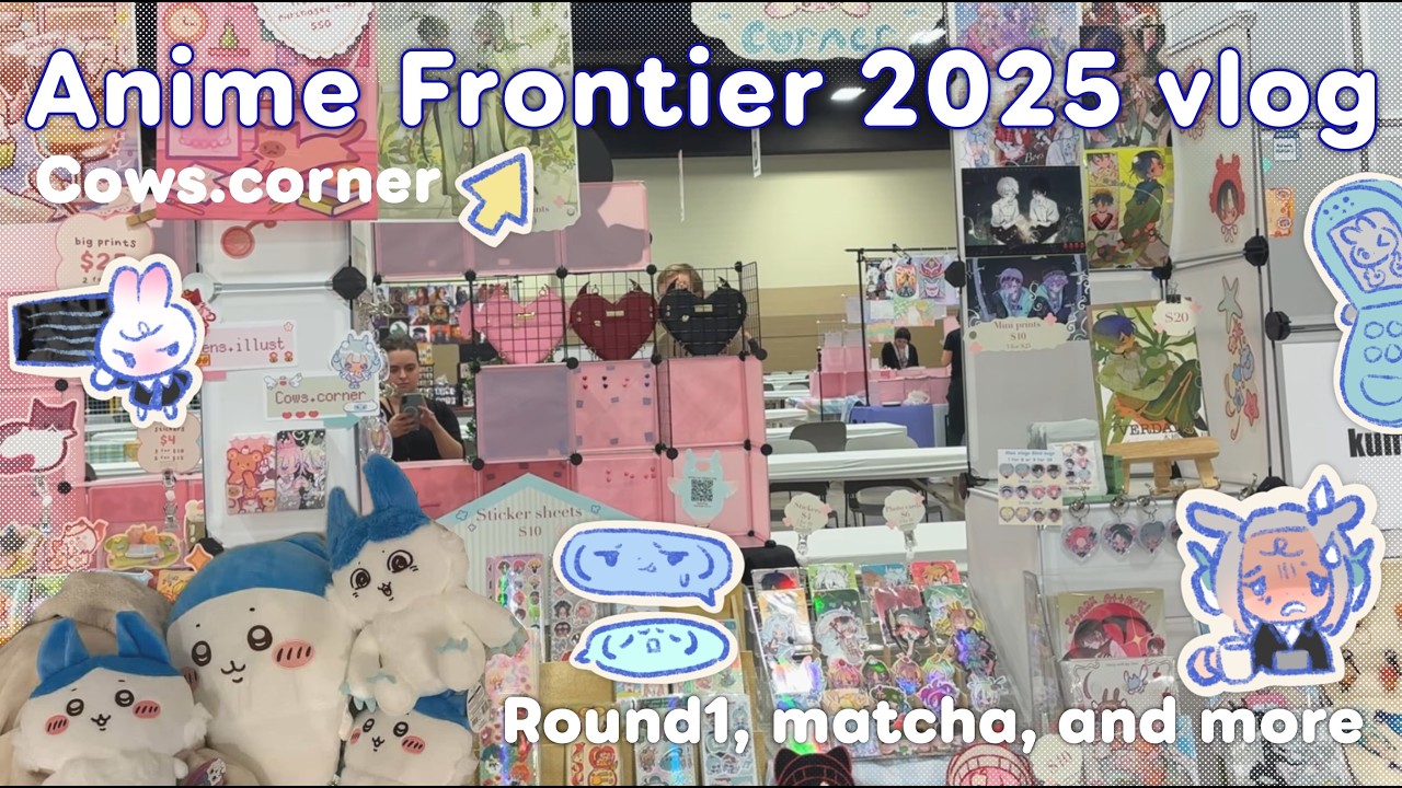 [Anime Frontier 2025!!] chaos and hanging out with friends🐬🧚‍♀️ [ep.5]