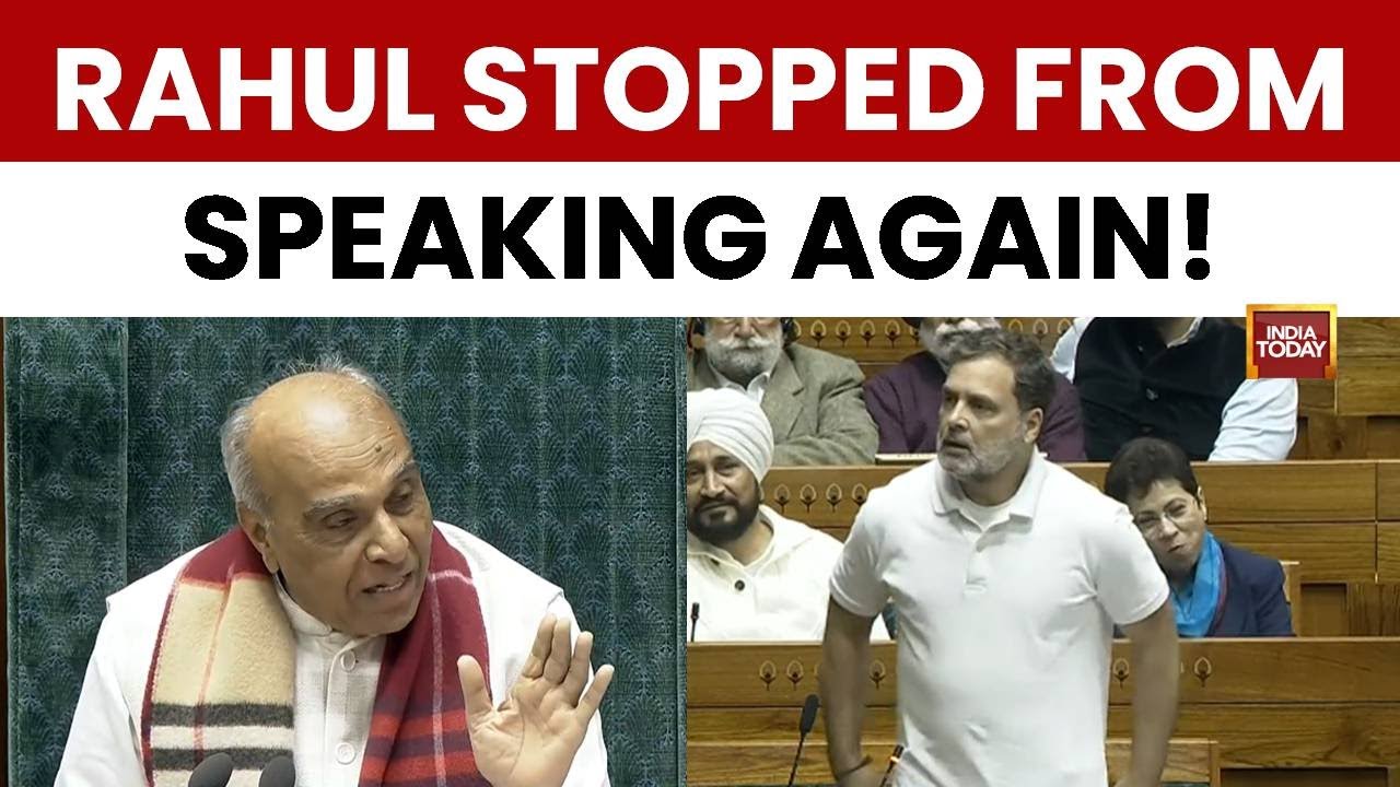 Rahul Gandhi Sparks Lok Sabha Row Over National Security Issue; House Adjourned Till February 3
