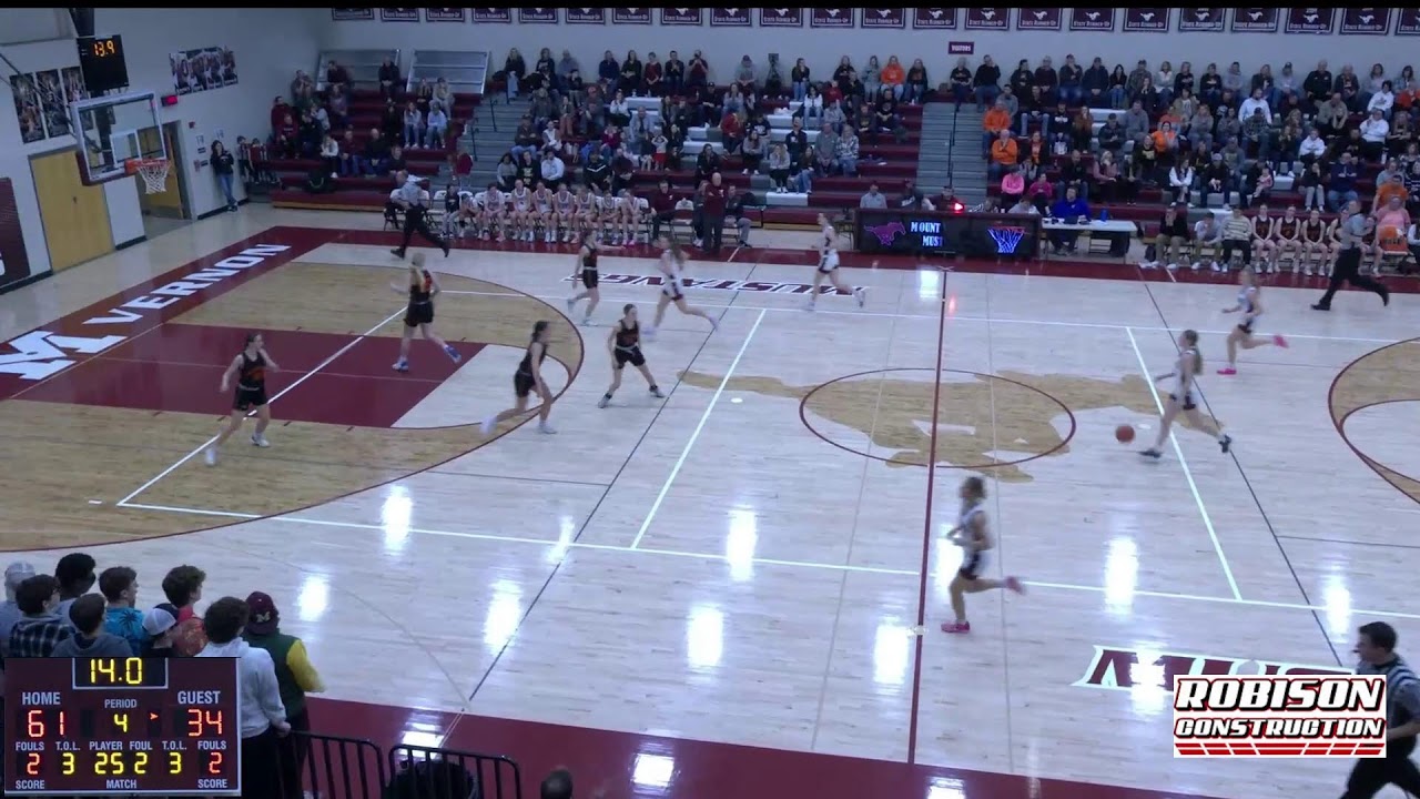 GBB Class 3A, Region 1, Regional Final. Mt. Vernon vs. Mediapolis