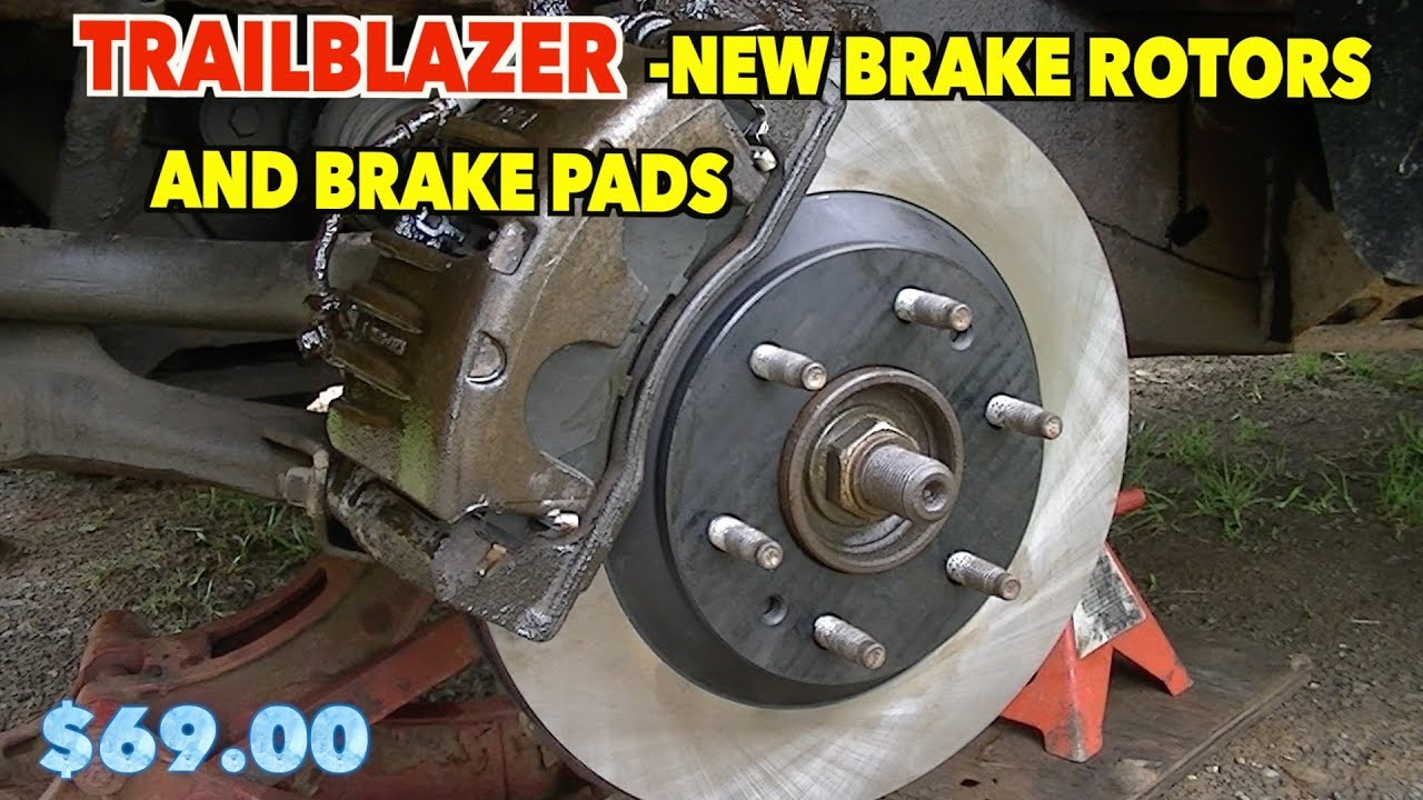TrailBlazer Brakes and Rotors Replacement.