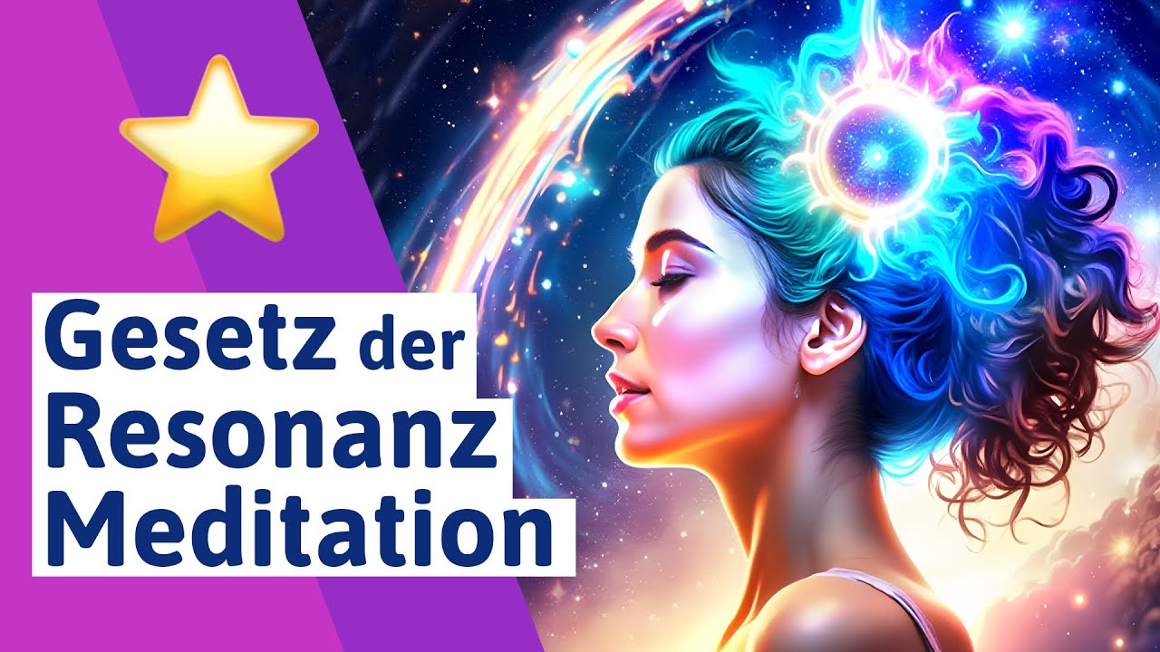 🟣 Ziehe Deinen Wunsch an! Gesetz der Resonanz Meditation zum Manifestieren