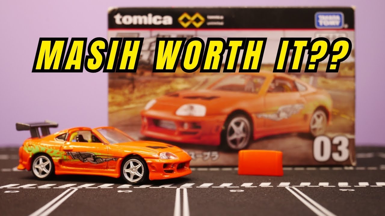 TOMICA PREMIUM TOYOTA SUPRA FAST AND FURIOUS Unboxing dan Review di 2026