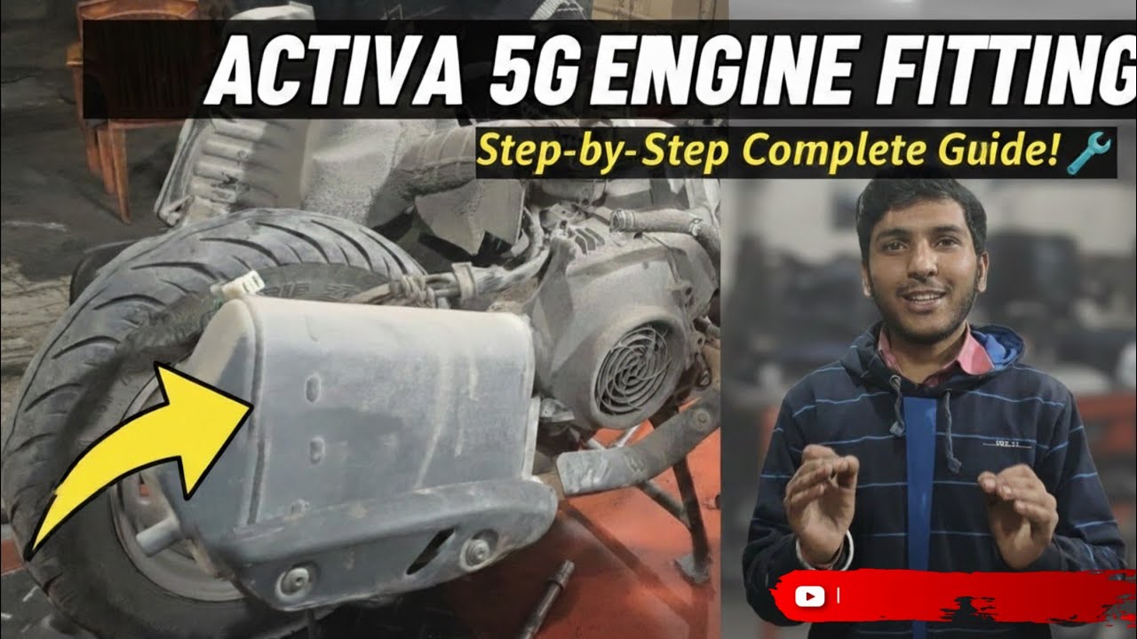 Sirf 1 Galti aur Engine Khatam! 🙄 Activa 5G Full Engine Repair | Ring, Piston, Crank Work