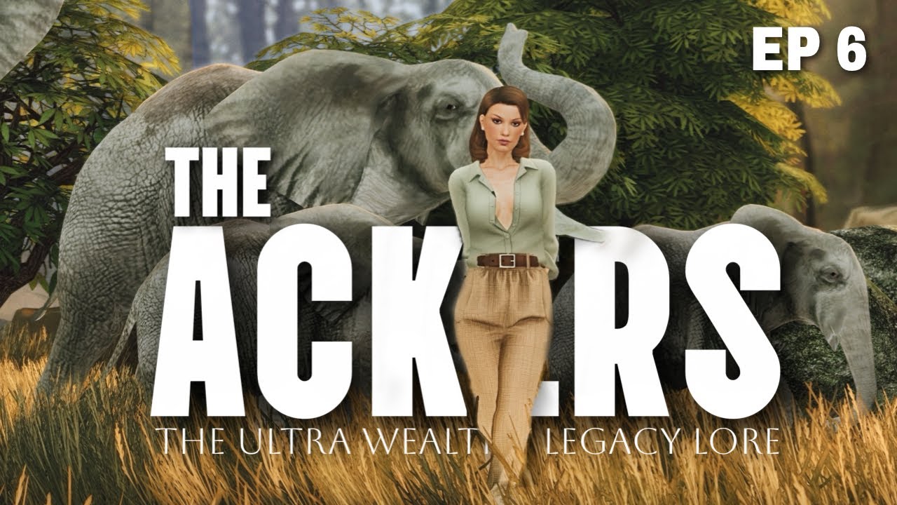 THE ACKERS | Edward Acker III and his POWER move | Legacy Sims 4 Family