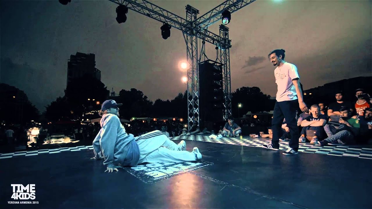 Uzee Rock vs Gun | Final Breaking 1x1 | Time4Kids 2015