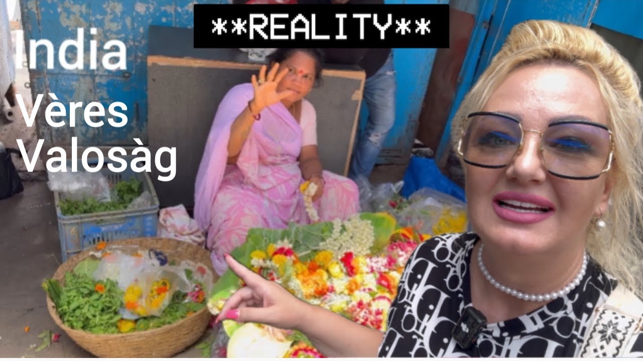 INDIA vères valosaga🔥csak erős idegzetűeknek -piaci sèta…