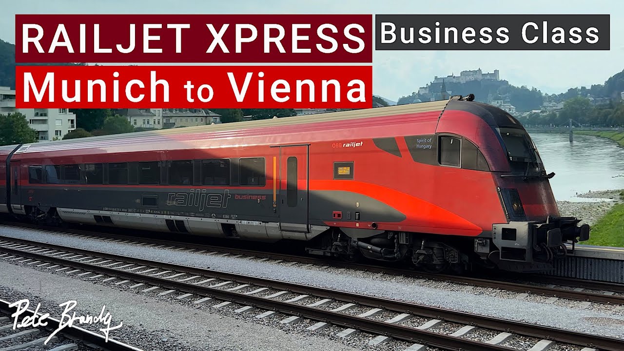 TRIP REPORT | ÖBB Railjet Xpress | Munich to Vienna | Business Class