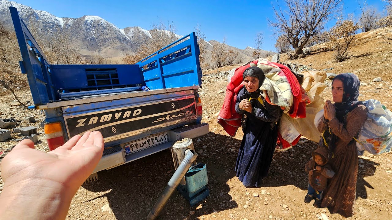 One Pickup Truck, One Mountain, One Unstoppable Grandma