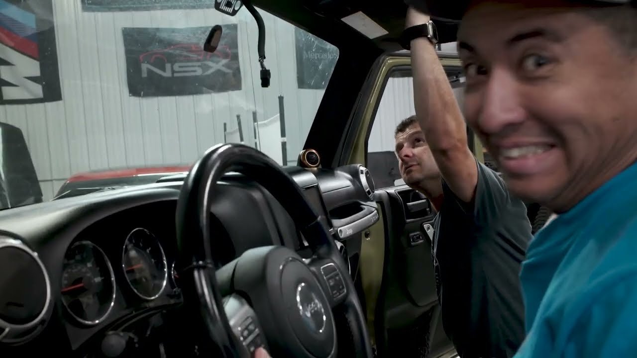Cleaning The Mold INFESTED Jeep!
