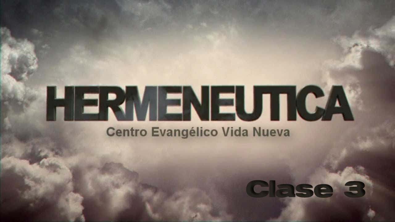 Hermenéutica 3