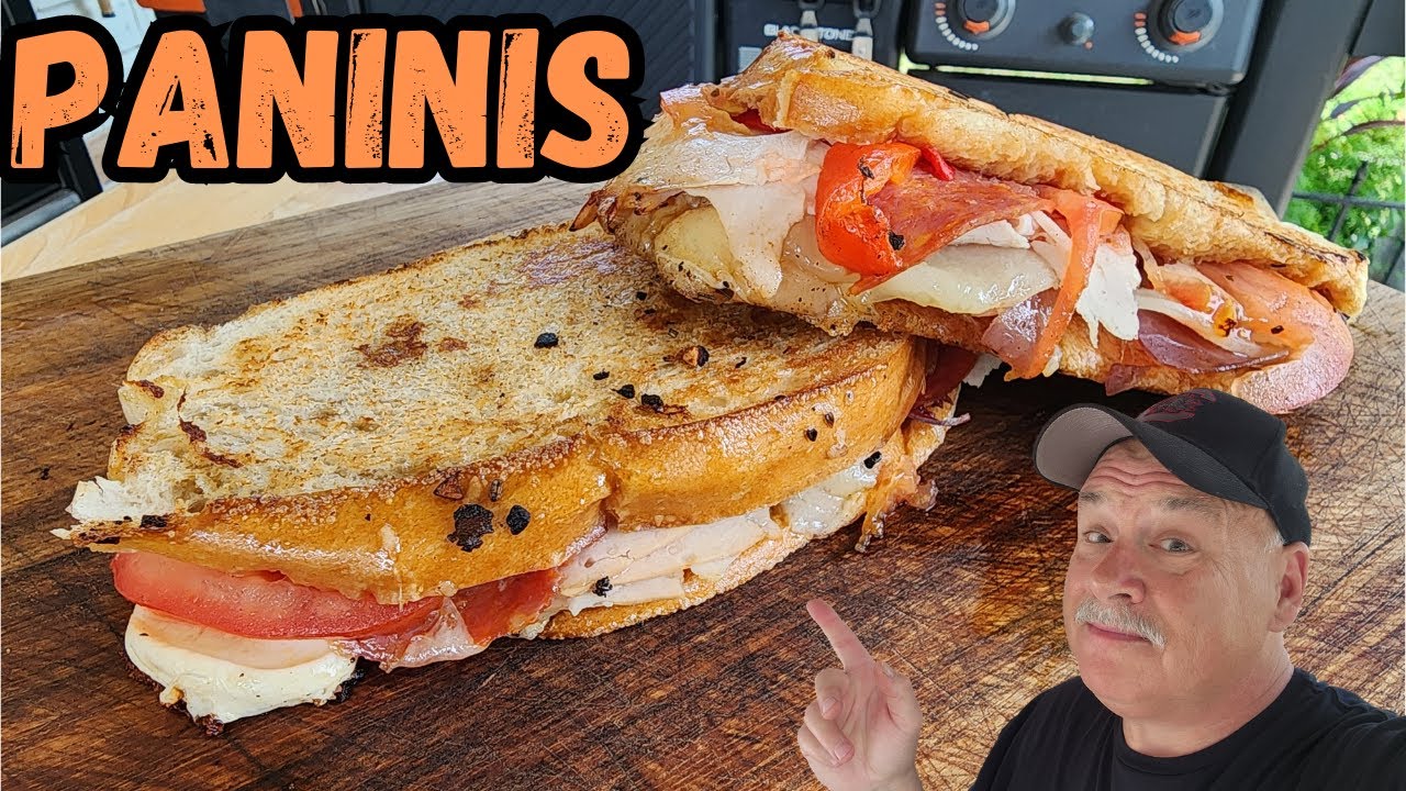 EASY Paninis on the Blackstone Griddle