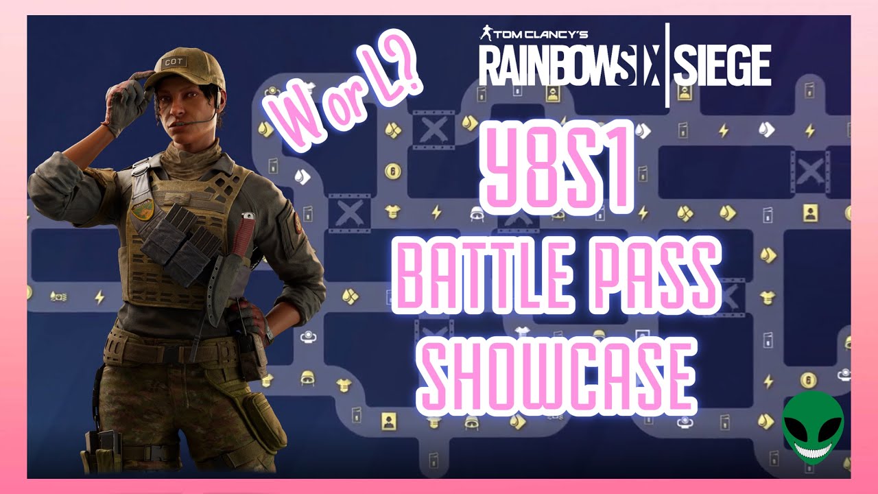 Y8S1 Commanding Force Battle pass showcase! | Rainbow Six Siege
