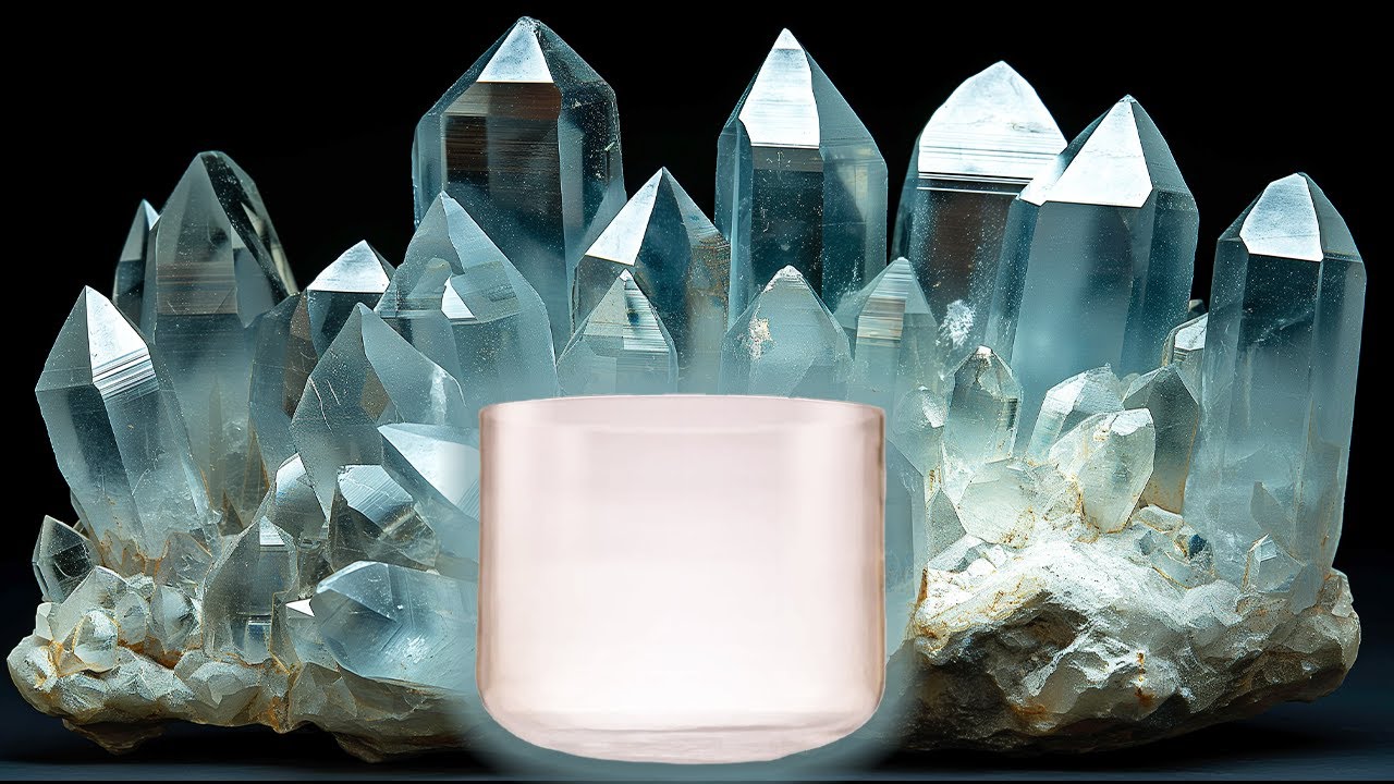 174 Hz Quartz Crystal Singing Bowl |  Perfect Pitch Heart Chakra | Sacred Singing Bowls™