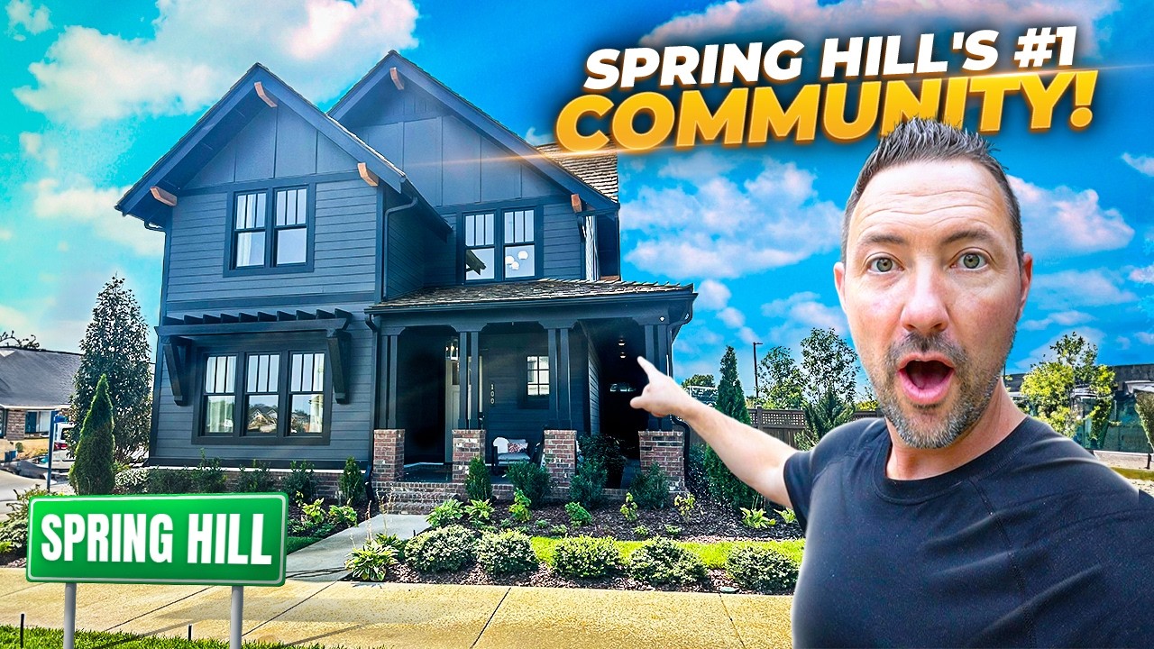 🤯 We Found NASHVILLE'S Best New Masterplanned Community with Jaw Dropping New Construction Homes