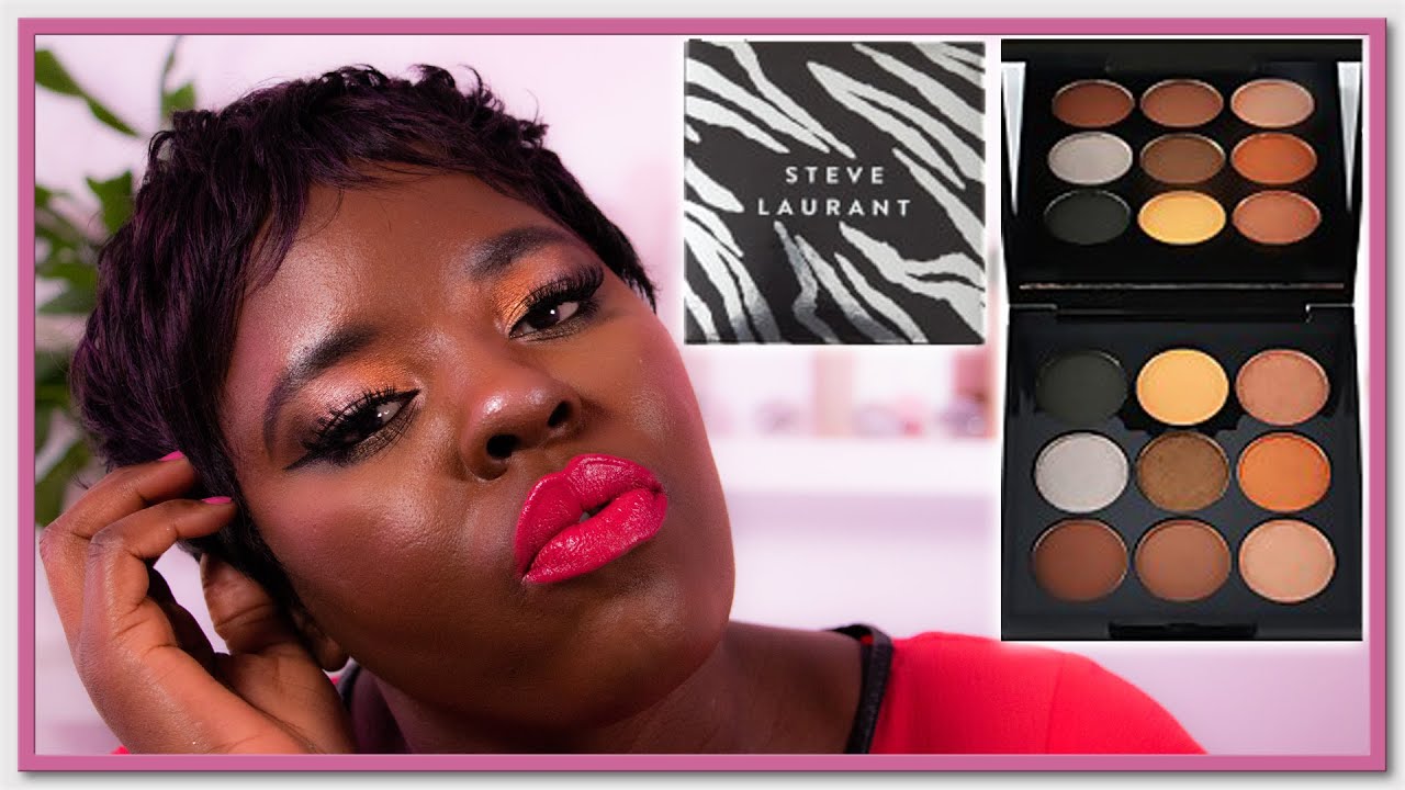 STEVE LAURANT WILD THING EYESHADOW PALETTE - ZEBRA | Get ready with me