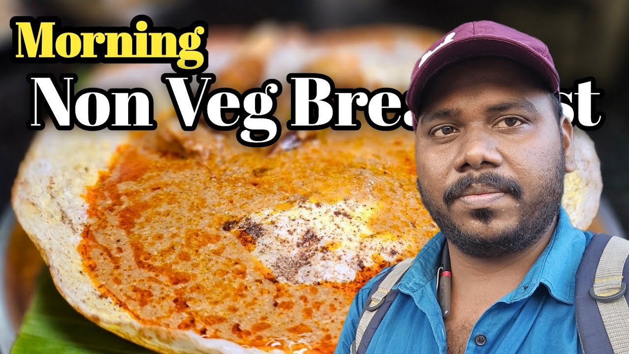 காலை 7 மணியில் இருந்து வகை வகையான Non Veg Sides கிடைக்கும் Hotel Tharik | Arakkonam Food Review