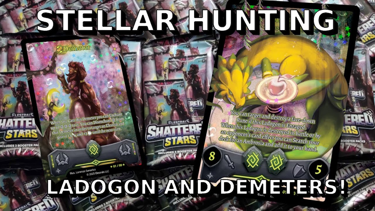 The most Shatterd stars we have ever bought... Demeter + Ladogon hunting!
