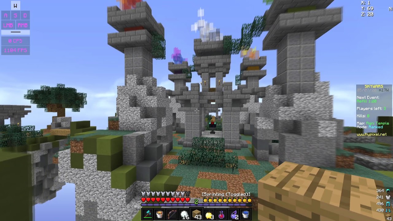 ranked skywars keyboard and mouse sounds v2