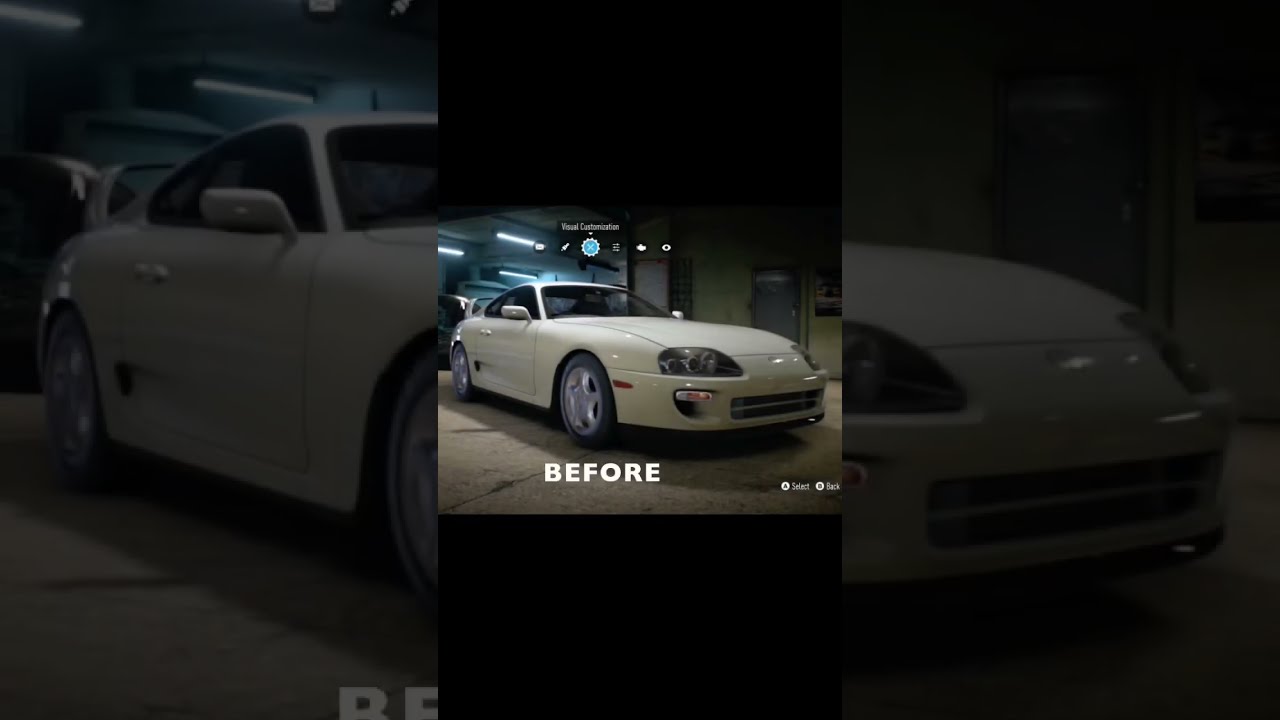 Before & After (from my NFS 2015 ASMR)