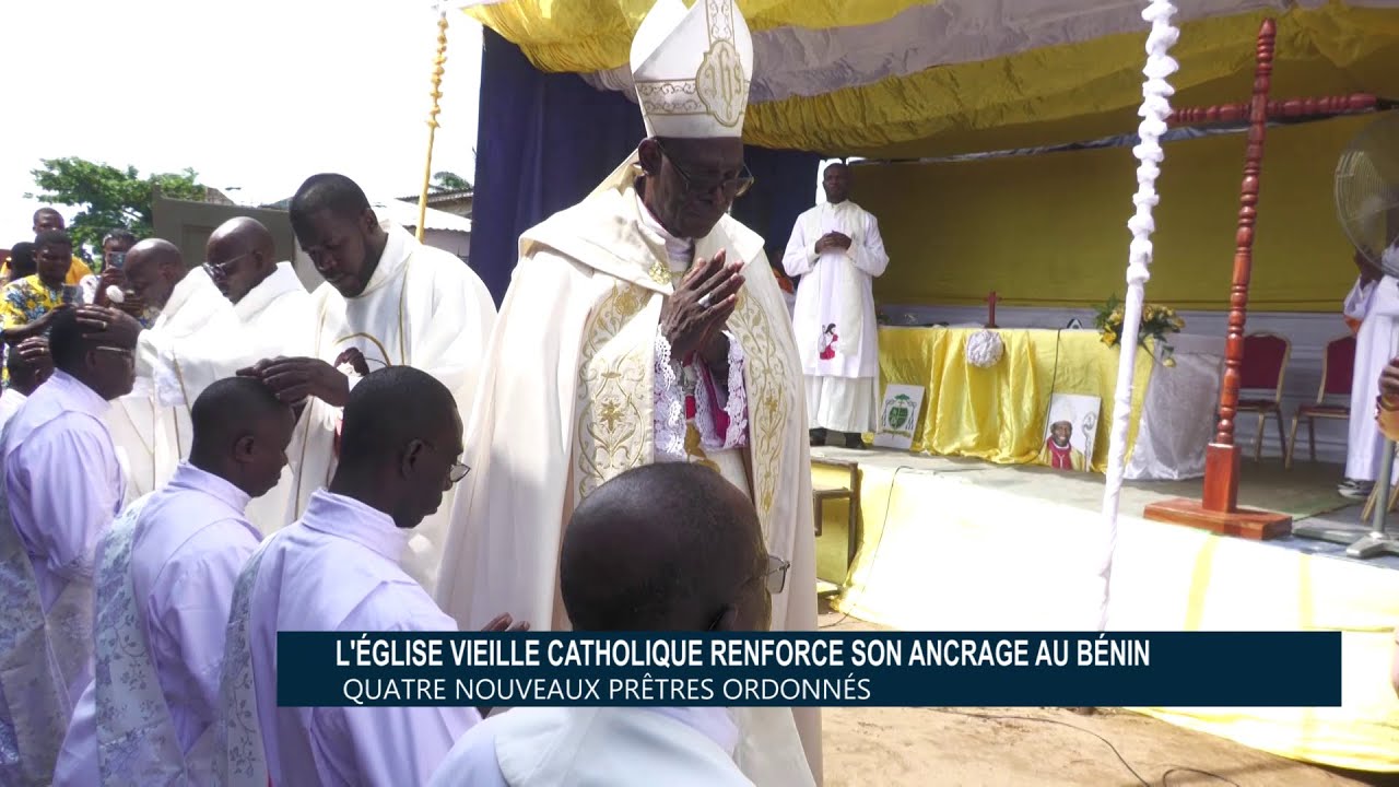 L’Église vieille catholique renforce son ancrage au Bénin : 04 nouveaux prêtres ordonnés