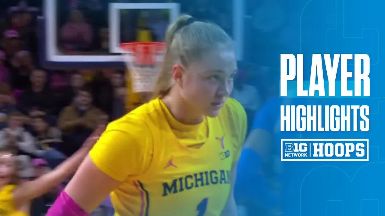 Olivia Olson Highlights vs. UCLA | Michigan Women's Basketball | 02/08/2026